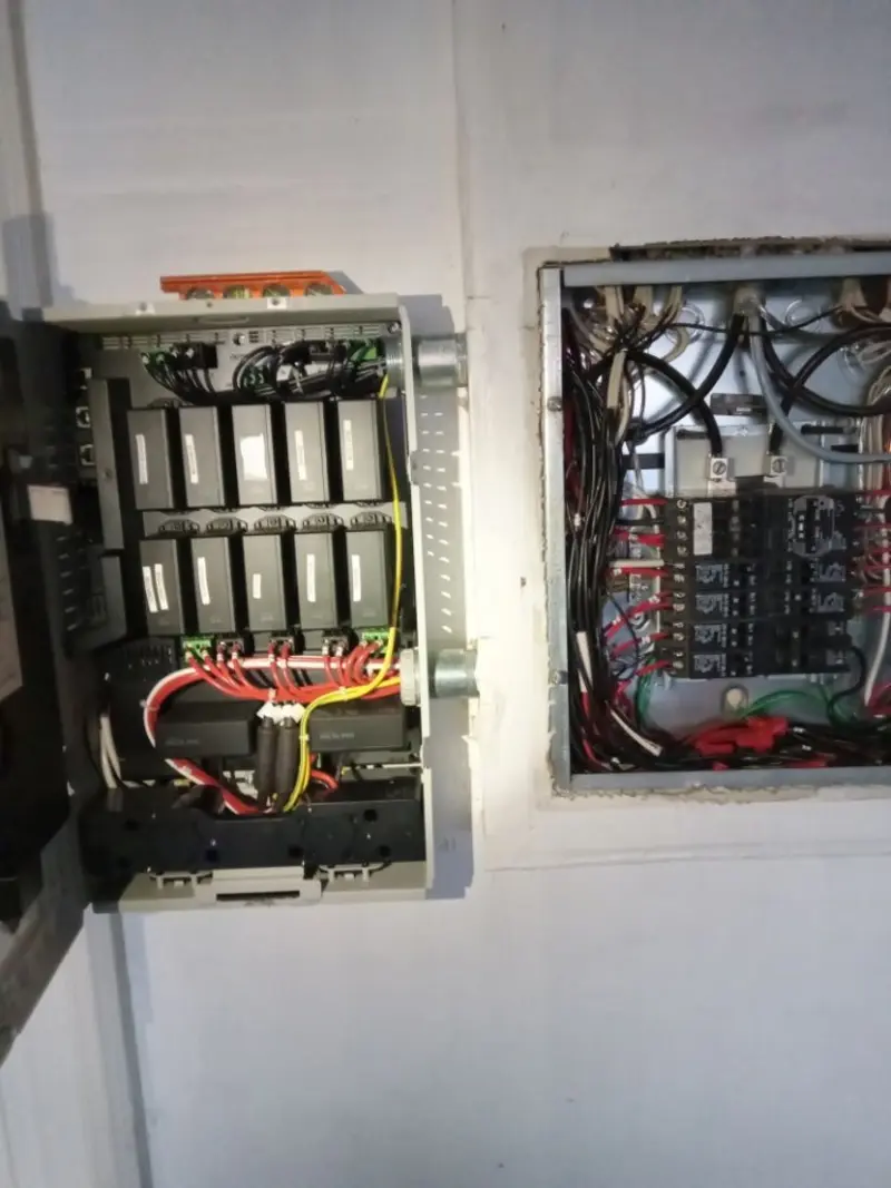 Electrical panel upgrade completed for Indoor Lighting Installation in Tyler